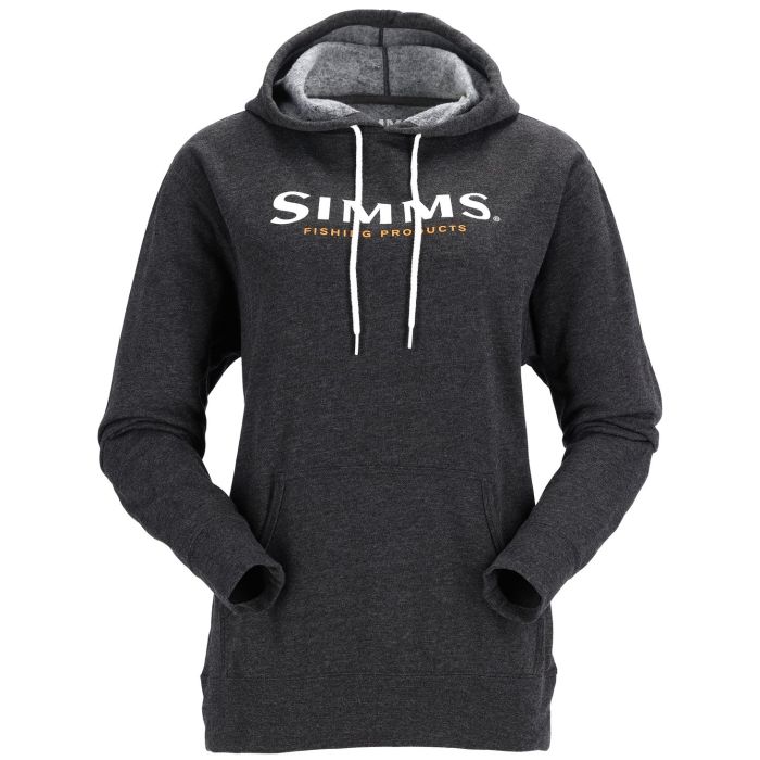 Hanorac Simms Women Logo Hoody Charcoal Heather