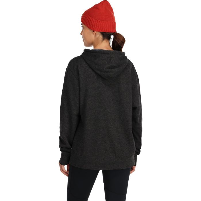 Hanorac Simms Women Logo Hoody Charcoal Heather 4