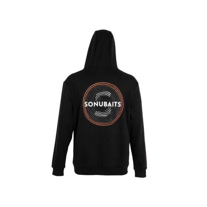 Hanorac Sonubaits 14 Zip Hoodie, NegruPortocaliu 2