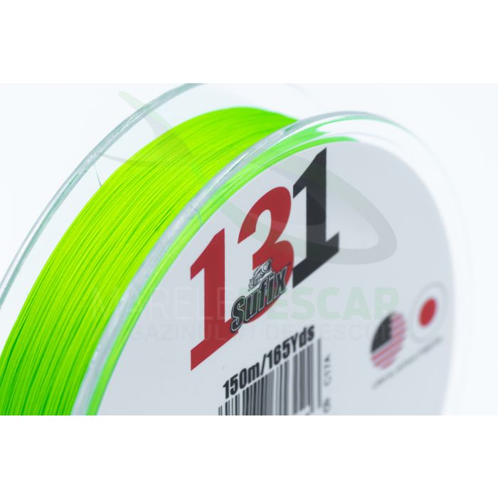 Fir Textil Sufix 131 G-CORE X13 Braid, Neon Chartreuse, 100-300m 2