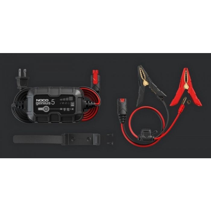 Incarcator Inteligent Noco Genius 5 Auto Moto 6V12V 5A pentru Acumulatori Plumb-Acid AGM GEL VRLA (maxim 120A) 2