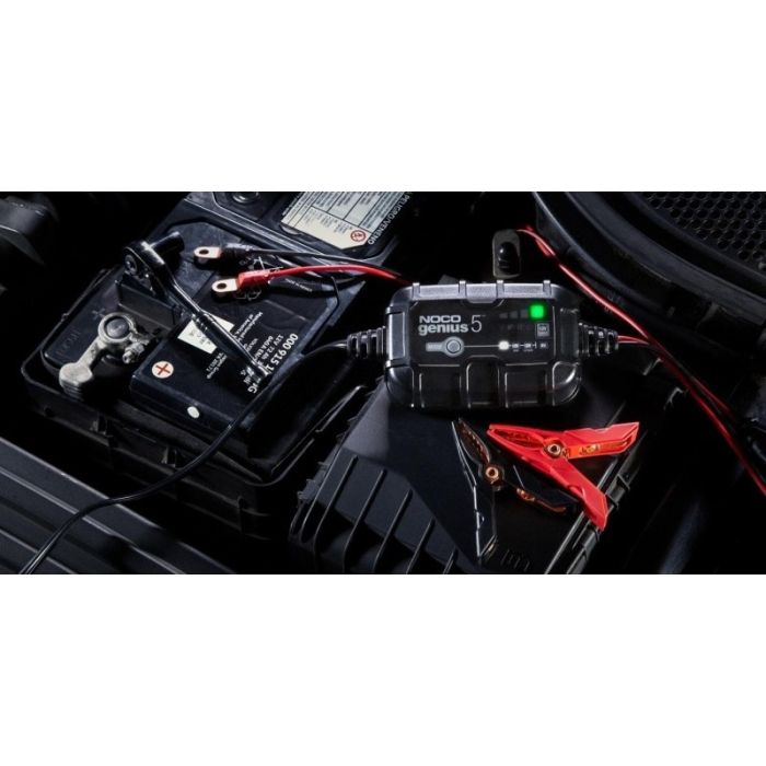 Incarcator Inteligent Noco Genius 5 Auto Moto 6V12V 5A pentru Acumulatori Plumb-Acid AGM GEL VRLA (maxim 120A) 5