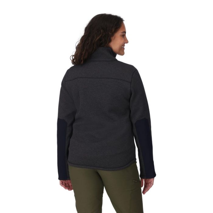 Jacheta Dama Simms Women's Harbor Fleece, Sturgeon Heather 3