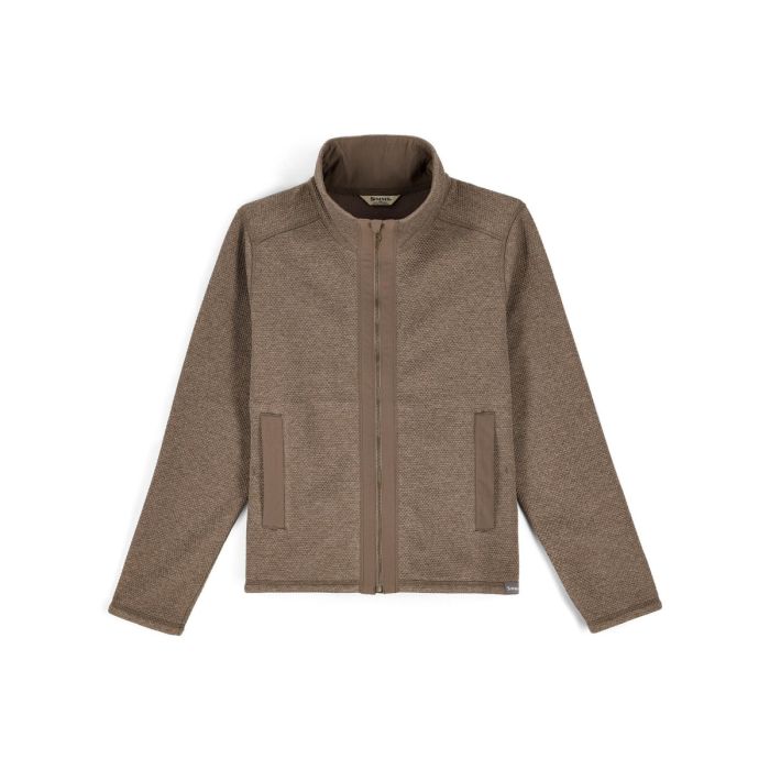 Jacheta Dama Simms Women's Harbor Fleece, Sturgeon Heather
