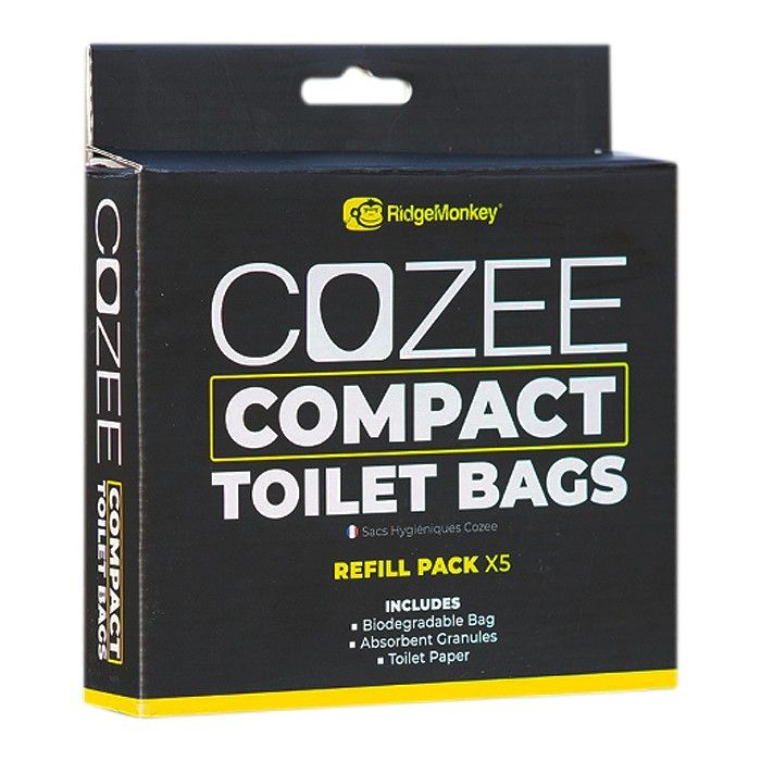 Kit Rezerve Toaleta Portabila RidgeMonkey CoZee Compact Toilet Refills, 5buc
