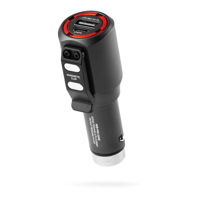 NEBO Transport 400 Rechargeable Lantern with USB Car Charger 2