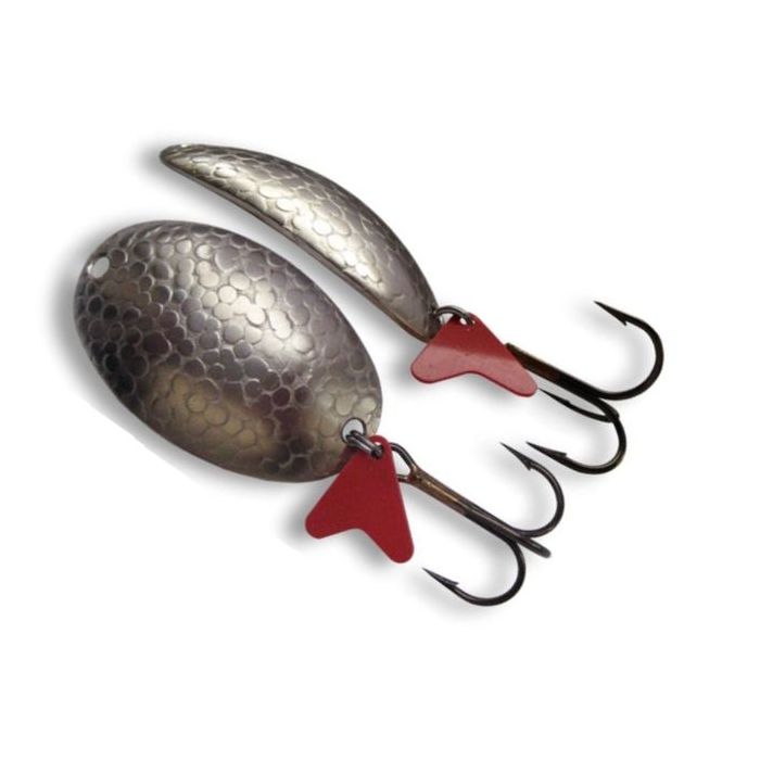 Bertilure Pollo Oscillating Spoon No.1, Drg. Skin Silver, 5.4cm, 9g