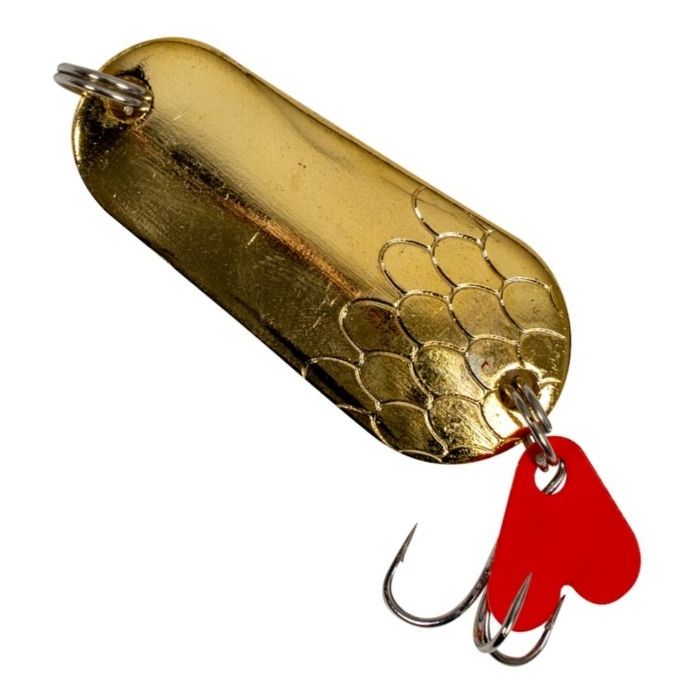 EnergoTeam Kamasaki Traditional Wobbling Spoon, Gold, 10g