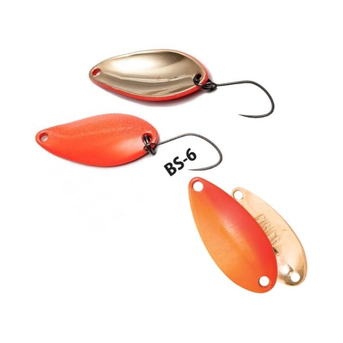 Wobbling Spoon Yarie 702 Pirica More, Color BS-6 Candy Orange, 2.6g