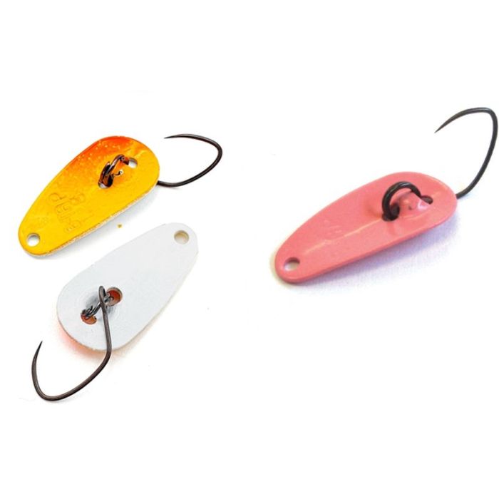 Yarie 705 B-Tap Spinning Spoon, Color V4 MG Ice, 1.2g