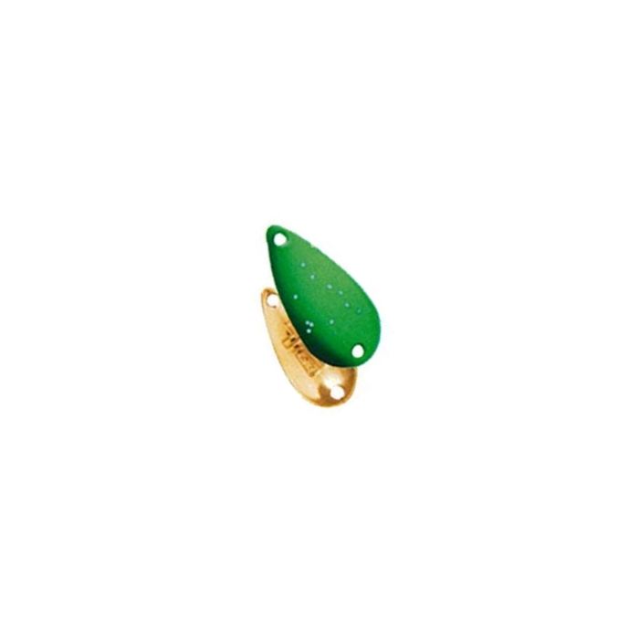 Yarie 706 T-Spoon Spinner, Color BS4 Lime Glitter, 1.1g
