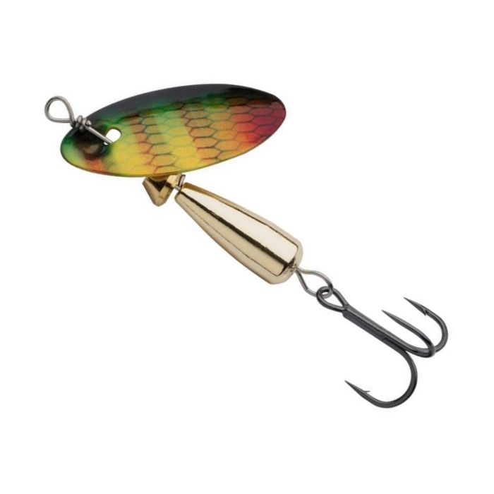 Rotating Spoon Abu Garcia Droppen Bugga LF, Color Yellow Perch, 10g