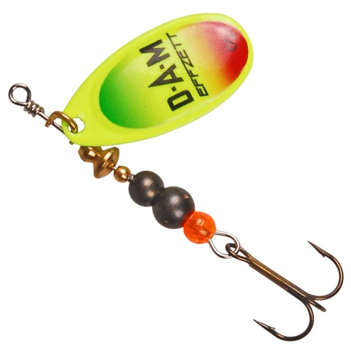 DAM Effzett Rotating Spoon, Fluo Trio, 4g