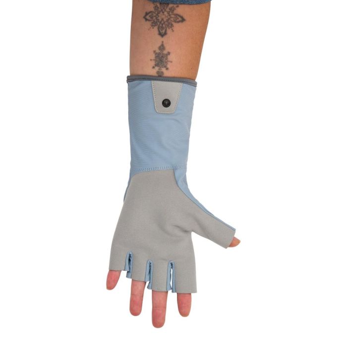 Manusi Simms SolarFlex Guide Gloves, UPF50, Steel Blue 3