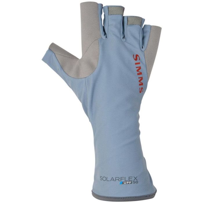 Manusi Simms SolarFlex Guide Gloves, UPF50, Steel Blue