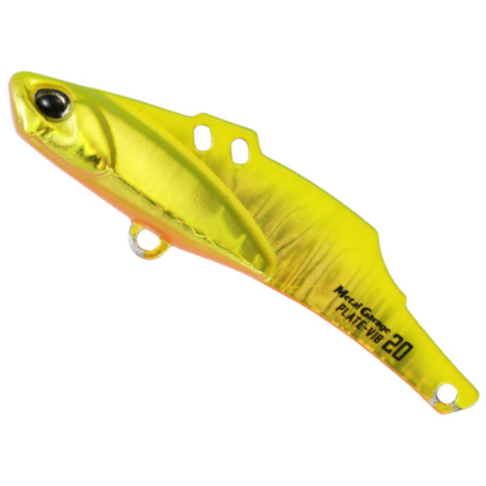 Cicada DUO Metal Garage Plate Vib, Hirame Gold, 5.5cm, 15g