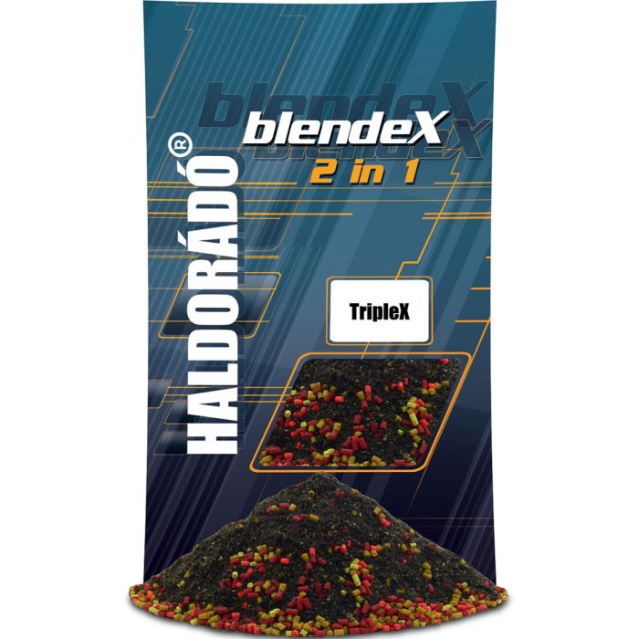 Mix Pelete + Groundbait Haldorado BlendeX 2 in 1, 800g/punga