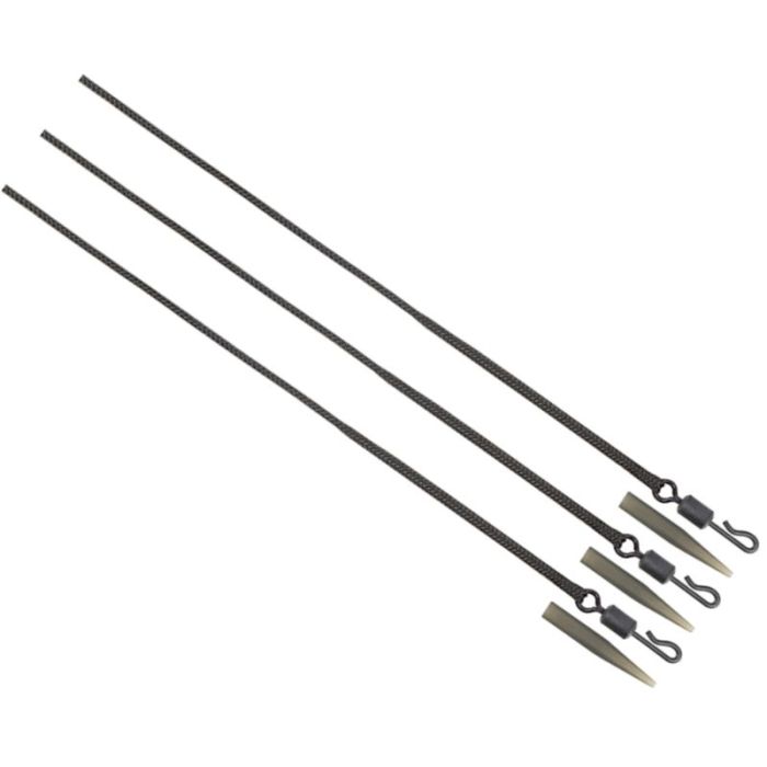 Fox Edges Naturals Leadcore Leaders Rig, 3 pcs/pack