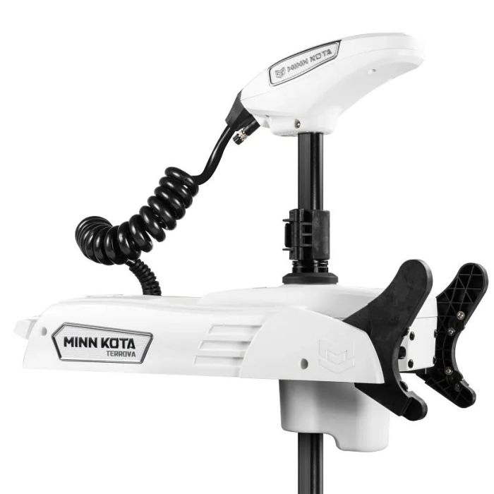 Motor Electric Minn Kota Riptide Terrova Quest, 90/115lb, 254cm, Alb