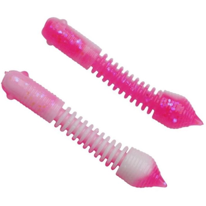 Berkley PowerBait Power Pillar Lure, Pink/White, 4cm, 12 pcs/pack