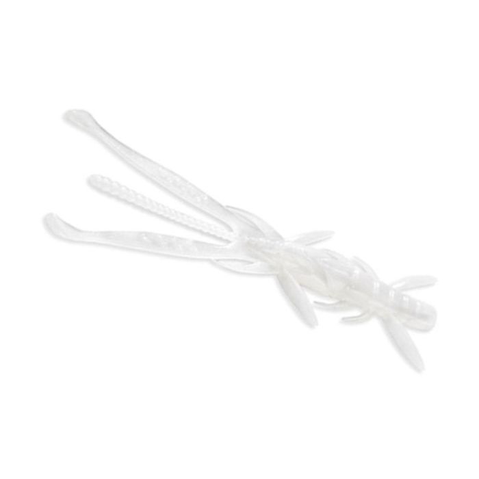 Naluca FishUp Shrimp 3" Worm, Culoare 081 Pearl, 8cm, 9buc/plic
