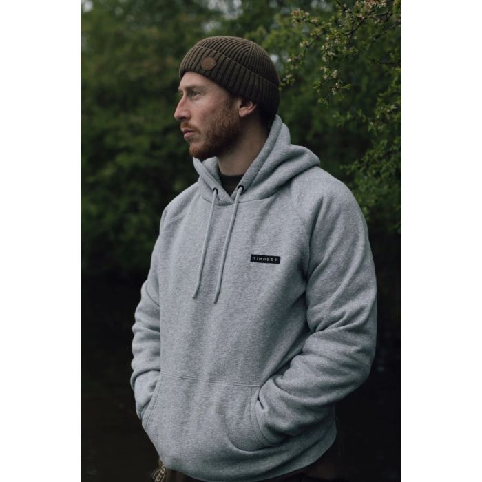 Hanorac Korda Mindset Patch Hoodie, Heather Grey 3