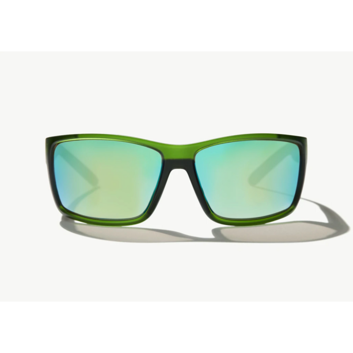 Bajio Bales Beach Green Cerveza Matte Glasses, Green Mirror Glass