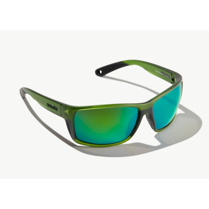 Bajio Bales Beach Green Cerveza Matte Glasses, Green Mirror Glass 2