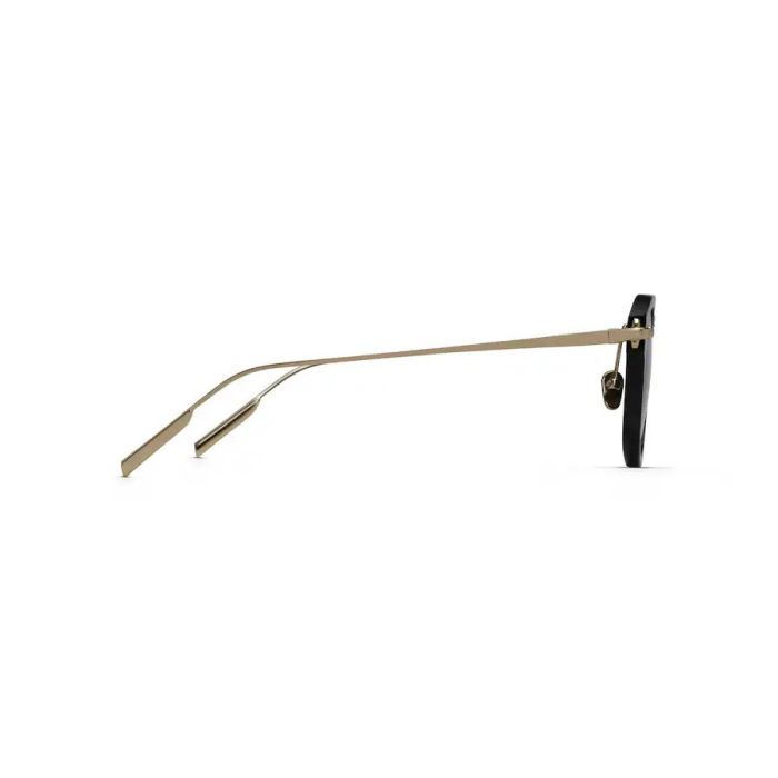 Polarized Sunglasses Maui Jim Sunglass Alika, Neutral Grey, Black with Gold 3