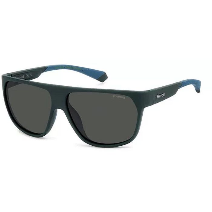 UV400 Polarized Sunglasses Polaroid PLD 7053/S DLD 60 M9, Matte Green Eco, Model 2025