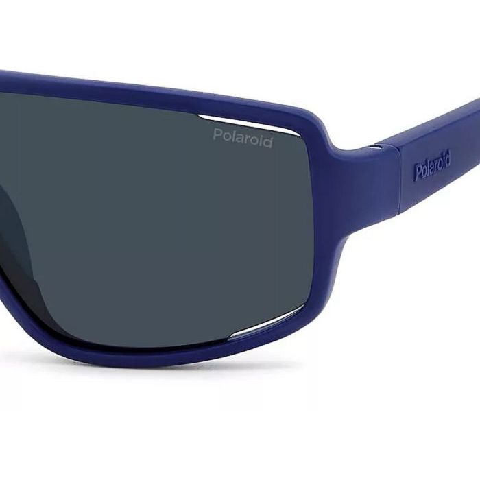 UV400 Polarized Sunglasses Polaroid PLD 7054/S FLL 61 C3, Matte Blue Eco, Model 2025 2