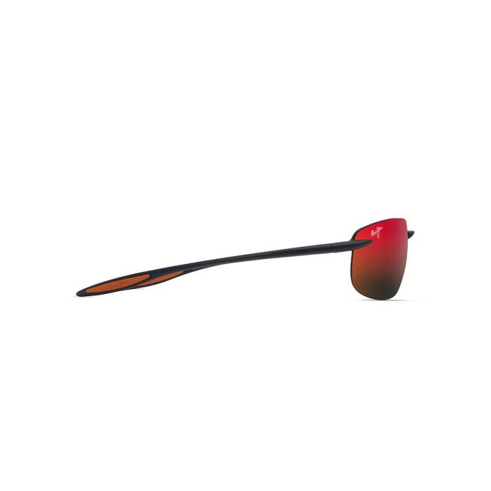 Polarized Sunglasses Maui Jim Ho'okipa Ultra, Hawaii Lava, Matte Solid Dark Blue with Orange 3