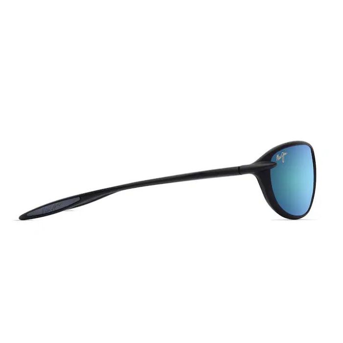 Polarized Sunglasses Maui Jim Hookipa Ultra R, Blue Hawaii, Matte Black 3