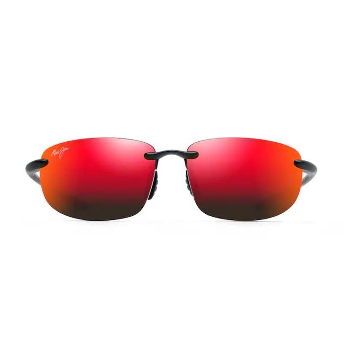 Polarized Sunglasses Maui Jim Hookipa Universal Fit, Hawaii Lava, Matte Black 2