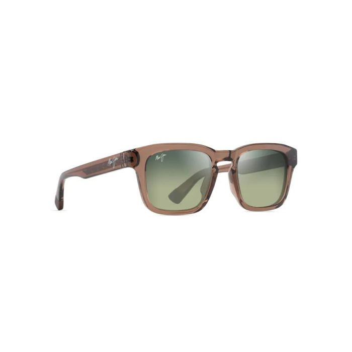 Maui Jim Maluhia Polarized Sunglasses, Maui HT, Shiny Trans Light Brown