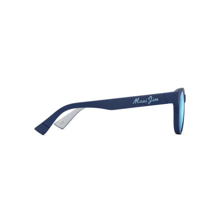 Maui Jim Maoli Polarized Sunglasses, Blue Hawaii, Matte Dark Blue 3