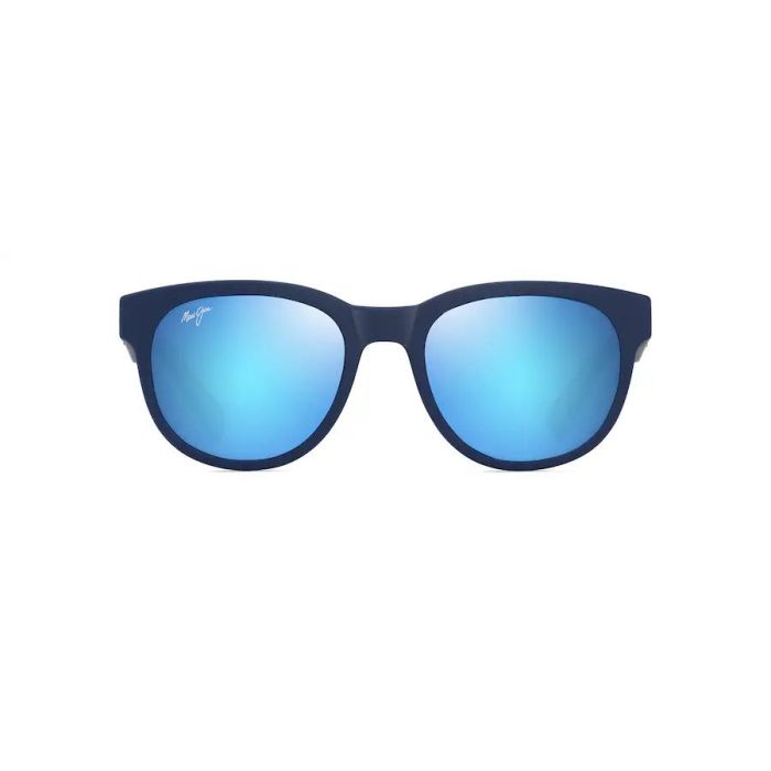 Maui Jim Maoli Polarized Sunglasses, Blue Hawaii, Matte Dark Blue 2