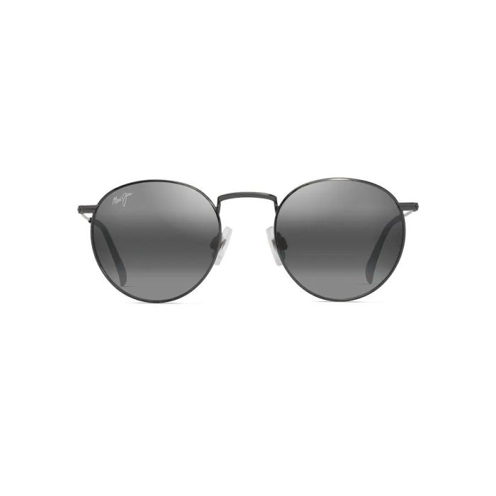 Maui Jim Pukaua Polarized Sunglasses, Neutral Grey, Shiny Dark Ruthenium 2