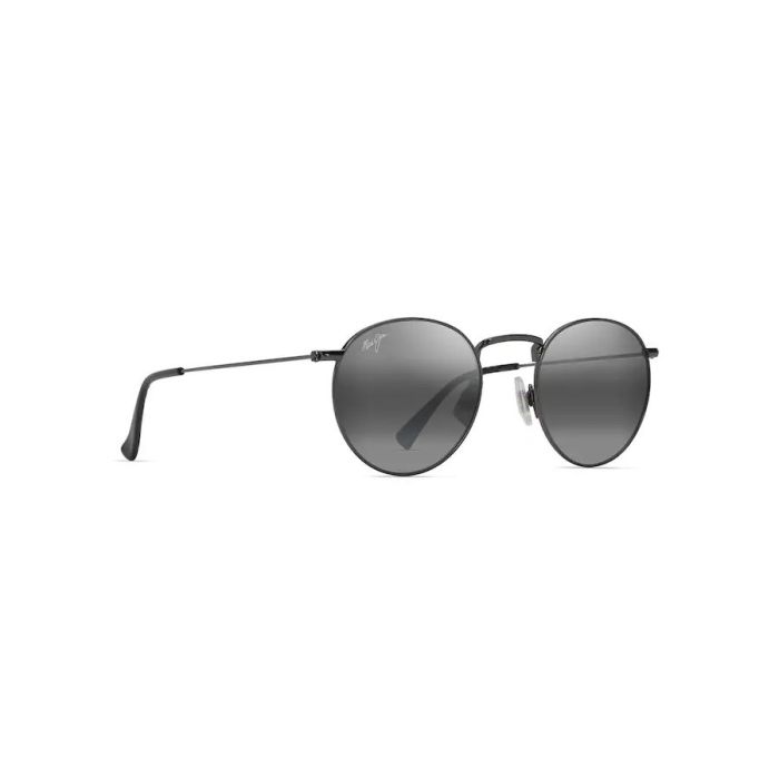 Maui Jim Pukaua Polarized Sunglasses, Neutral Grey, Shiny Dark Ruthenium