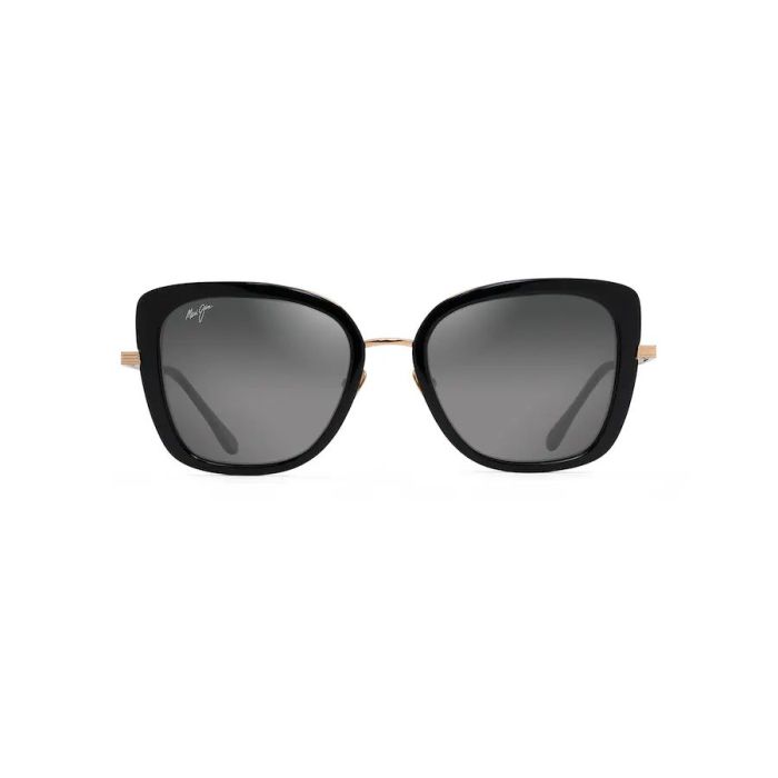 Polarized Sunglasses Maui Jim Violet Lake, Neutral Grey, Black with Gold 2