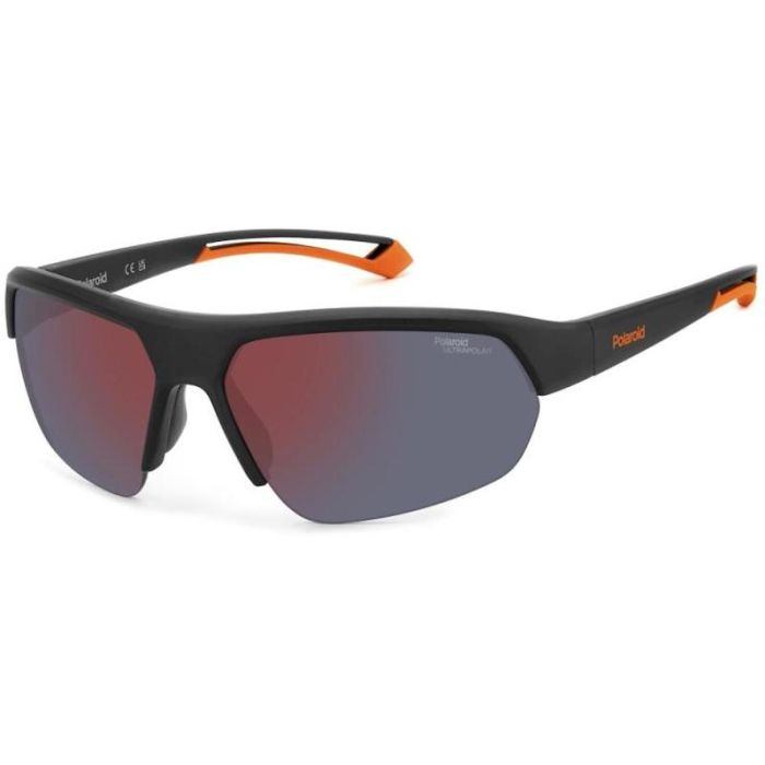 Polarized Sunglasses Polaroid PLD 7048/S 8LZ 66 BG, Black Orange