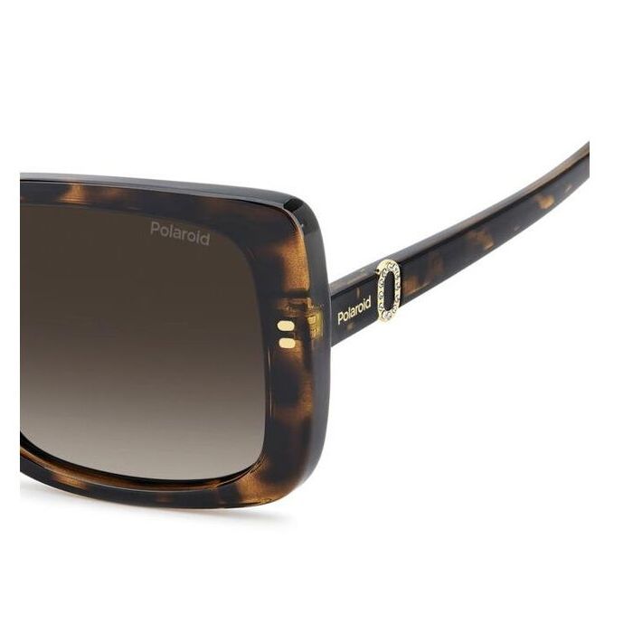 Polaroid PLD 4199/S/X 086/LA 55 Sunglasses, Havana/Brown 3