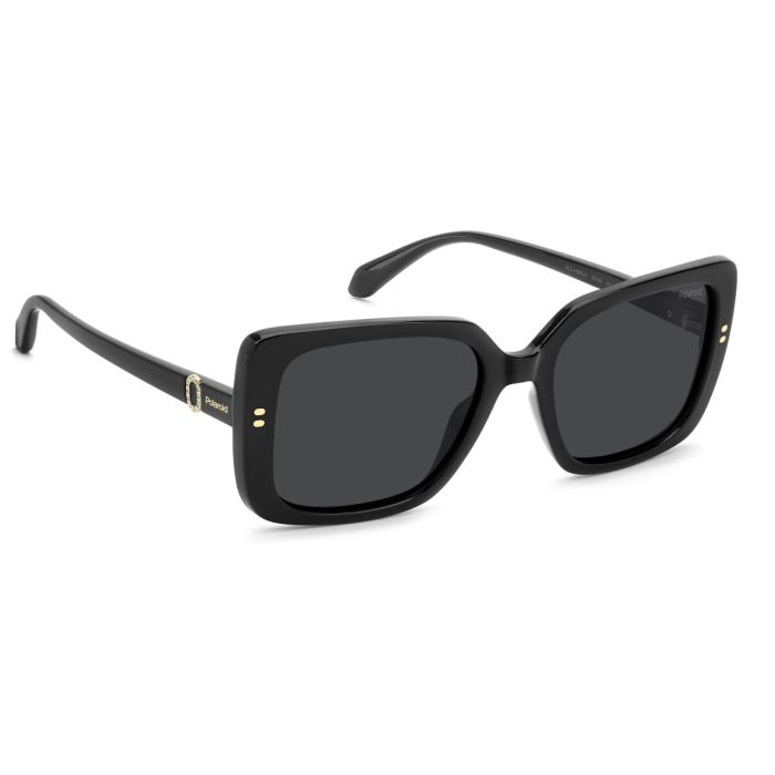 Polaroid PLD 4199/S/X 807/M9 55 Sunglasses, Black/Grey