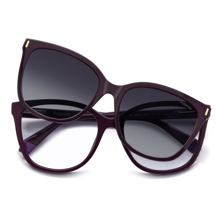 Polaroid PLD 6229/CS B3V/WJ 55 Sunglasses, Violet/Gray Gradient 3