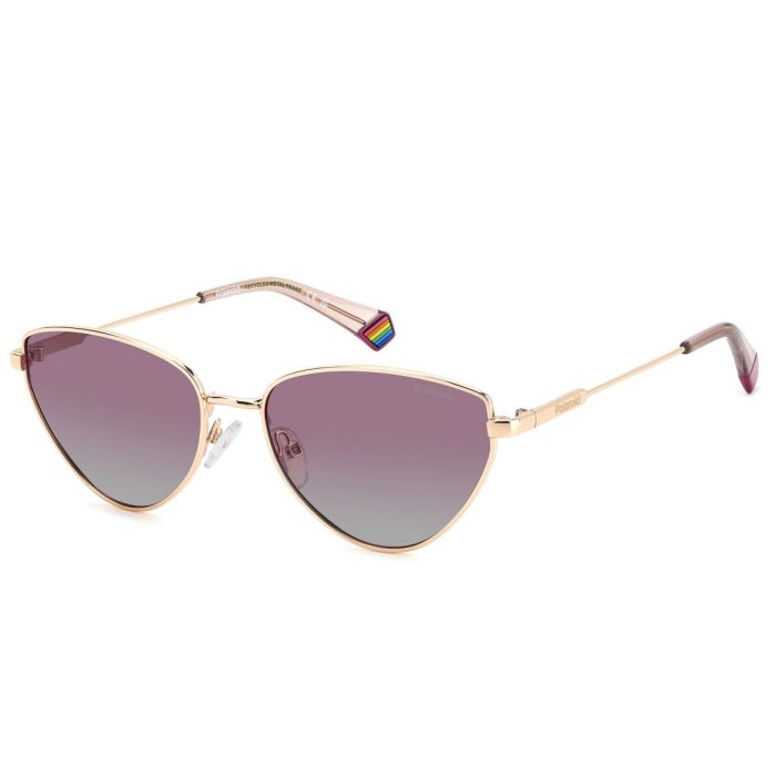 Sunglasses Polaroid PLD 6234/S/X EYR/GC 57, Gold/Pink Gradient