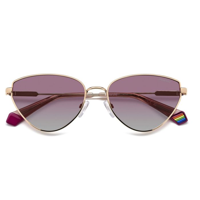 Sunglasses Polaroid PLD 6234/S/X EYR/GC 57, Gold/Pink Gradient 2