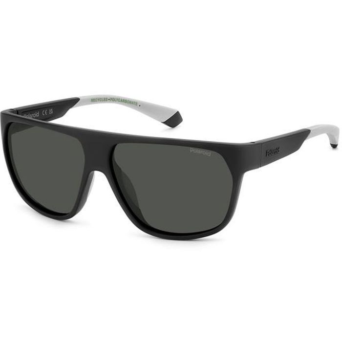 UV400 Polarized Sunglasses Polaroid PLD 7053/S 003 60 M9, Matte Black Eco, Model 2025