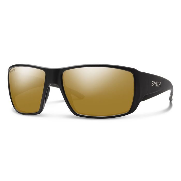 Ochelari Smith Guide's Choice Matte Black, ChromaPop Glass, Polar Bronze Mirror