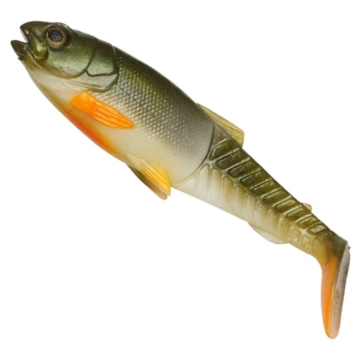 Shad Savage Gear Craft Cannibal, Olive Hot Orange, 12.5cm, 20g, 3 pcs/pack