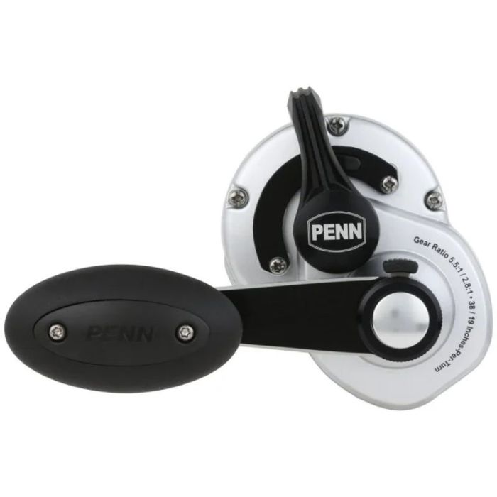 Penn Fathom II Lever Drag 2-Speed 25NLD2 Multiplier, Left Hand 2